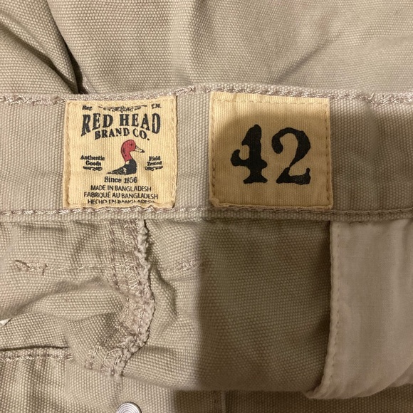 RedHead Shorts Preowned Mens Red Head Khaki Tan Cargo Stretchy